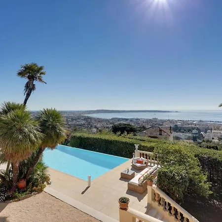别墅 Bastide Xviiie Avec Vue Mer Panoramique